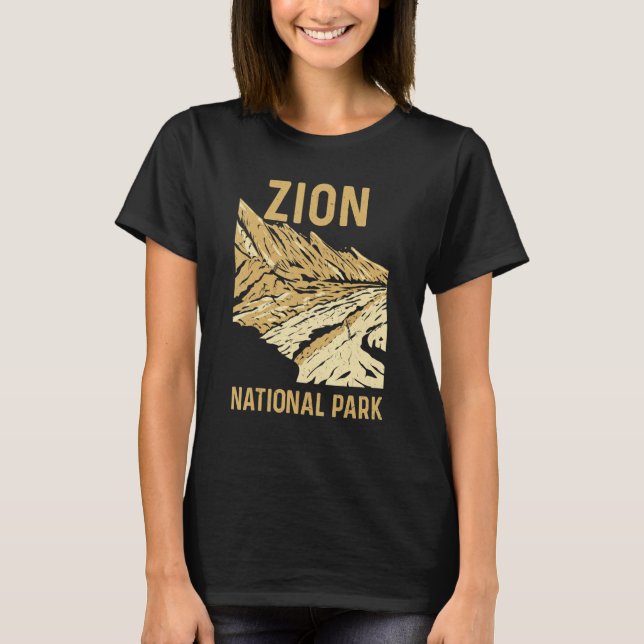 Camiseta Férias Parque Nacional Zion Está Chamando Eu Devo  (Frente)