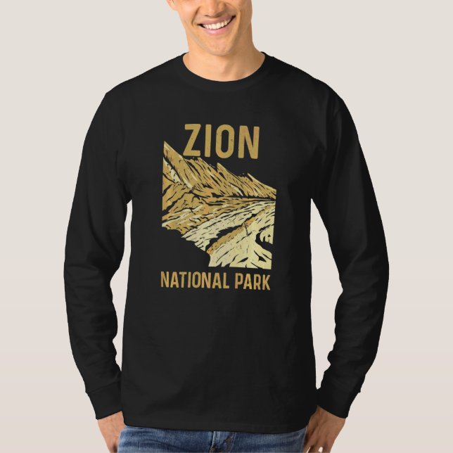 Camiseta Férias Parque Nacional Zion Está Chamando Eu Devo  (Frente)