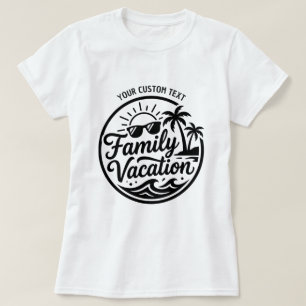 Camiseta Férias Personalizadas em Família 2026