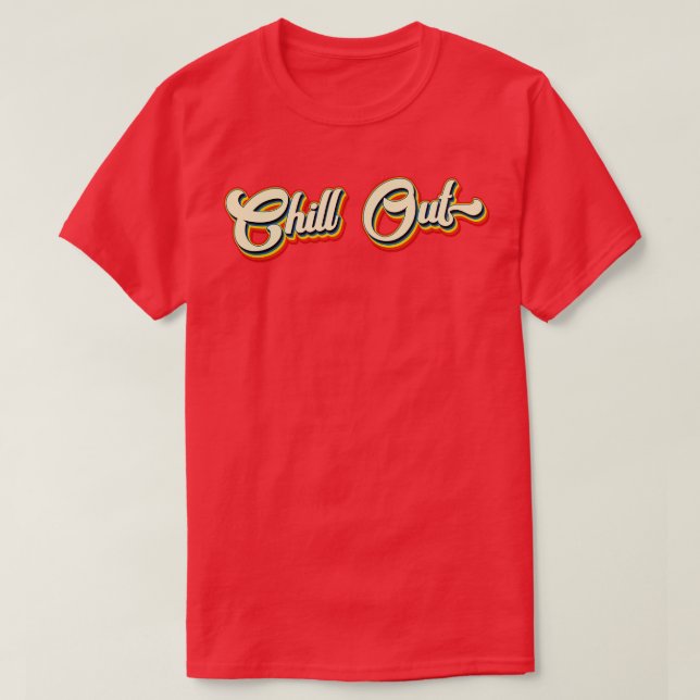 Camiseta Férias Retro Relaxantes (Frente do Design)