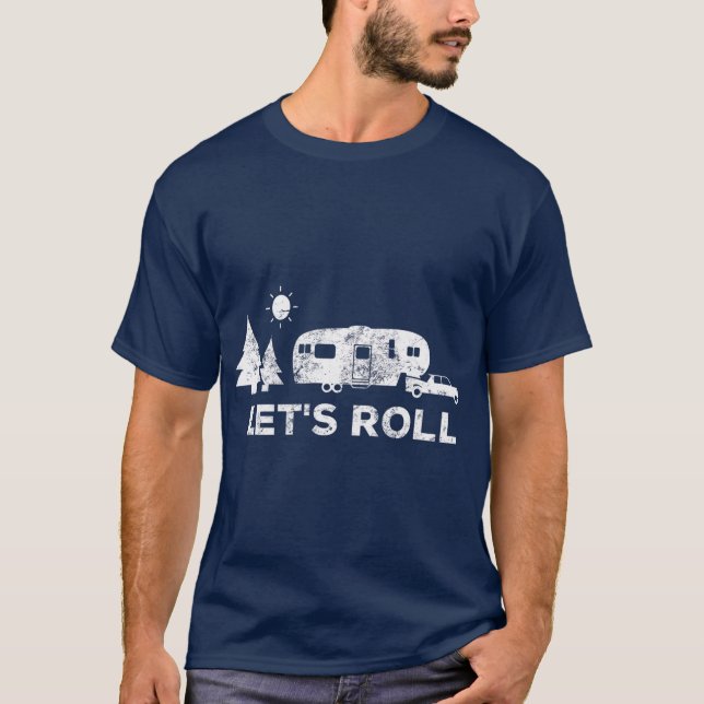 Camiseta Férias RV de Campanha de 5 de Campanha (Frente)