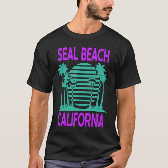 Camiseta Férias Seal Beach 1 (Frente)
