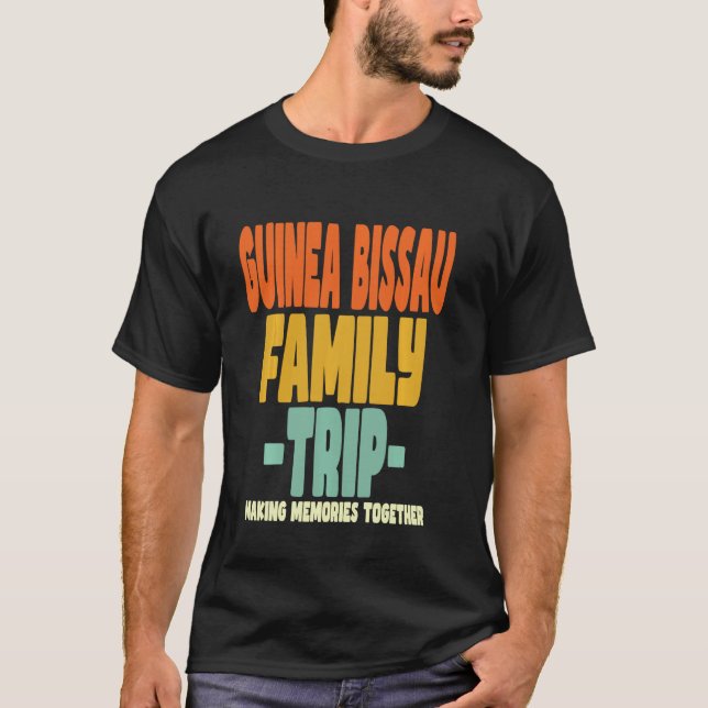 Camiseta Férias Trip da Família Guiné-Bissau (Frente)