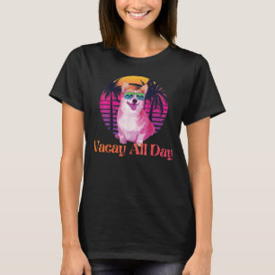 Camiseta Férias Tropicais De Verão, Todos Os Cachorros De C