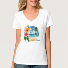 Camiseta Férias, Vamos à Praia