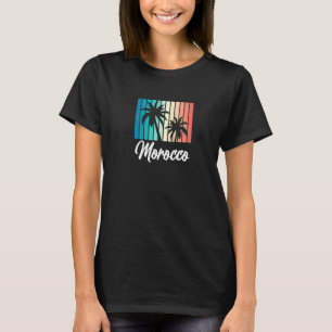 Camiseta Férias Vintage de Natal no Marrocos - Retro Mo