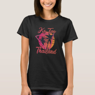 Camiseta Férias vintage na Tailândia Viagem Ásia Tailandês