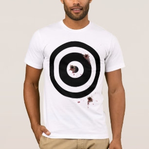 Camiseta Feridas de bala do Bullseye (pele escura)
