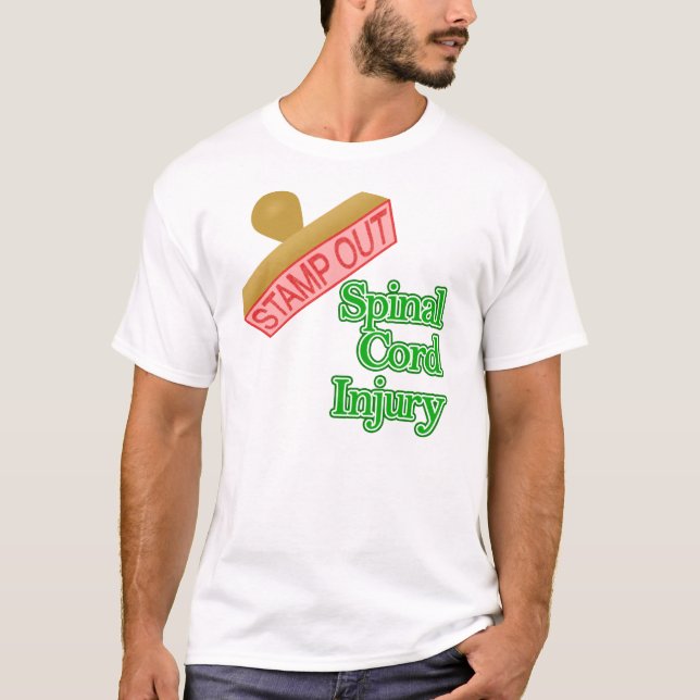 Camiseta Ferimento da medula espinal (Frente)