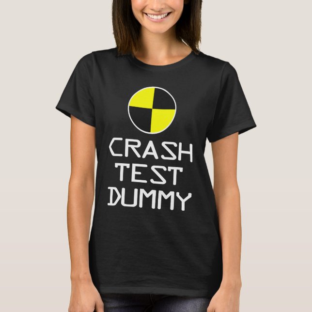 Camiseta Ferimento de Crash Test Dummy Último Minuto Figuru (Frente)