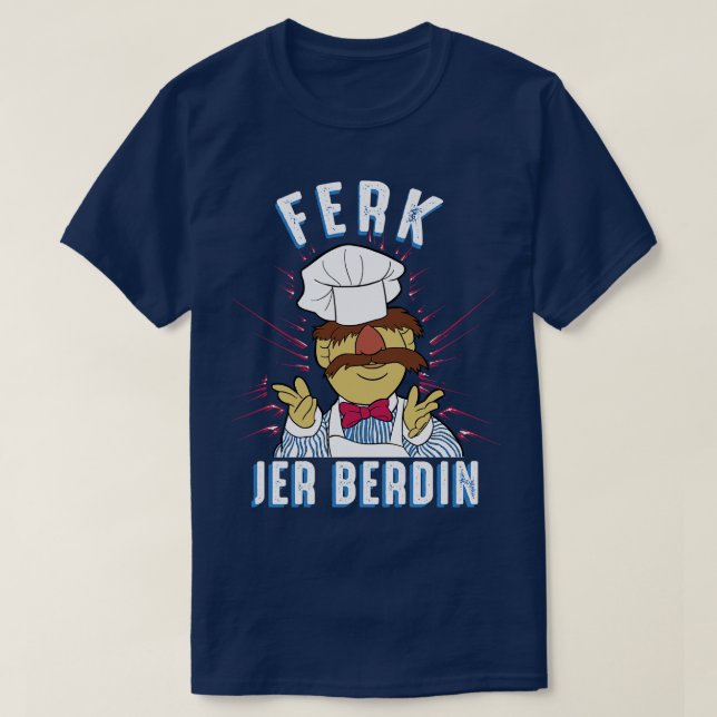 Camiseta Ferk Jer Berdin Chef Sueco (Frente do Design)