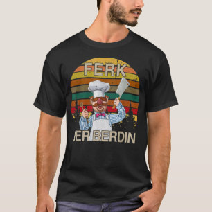 Camiseta Ferk Jer Berdin Kitchen Chef Knife Funny Vintage r