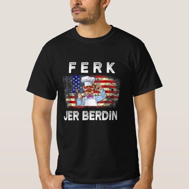 Camiseta ferk jer berdin vintage (Frente)