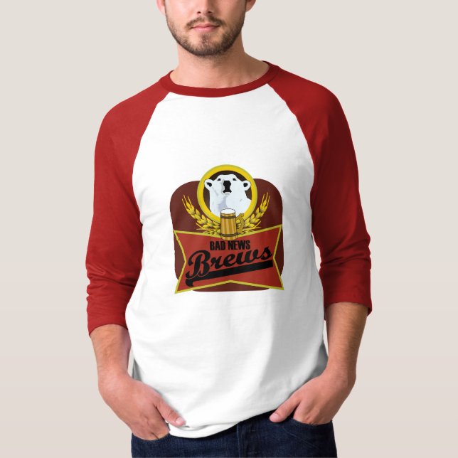 Camiseta Fermentações das más notícias (Frente)