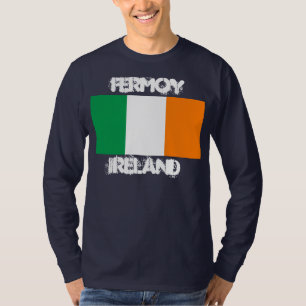 Camiseta Fermoy, Irlanda com bandeira irlandesa