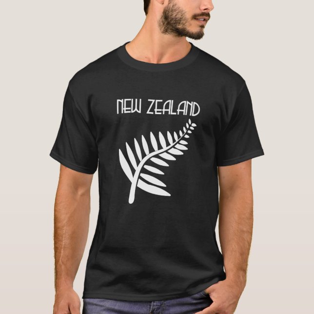 Camiseta Fern Nova Zelândia (Frente)