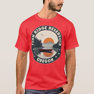 Camiseta Fern Ridge Reservoir Oregon Sunset