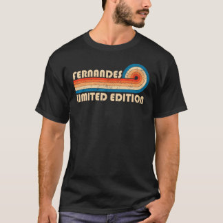 Camiseta FERNANDES Apelido Retro Vintage 80s 90s Aniversári