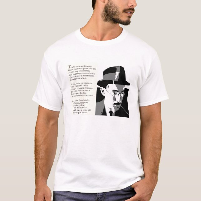 Camiseta Fernando Pessoa (Frente)