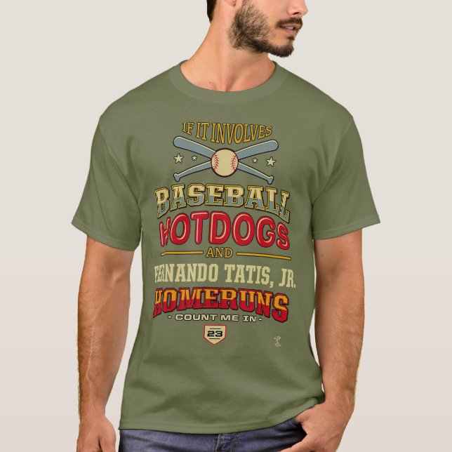 Camiseta Fernando Tatis Jr Se Envolver Baseball (Frente)