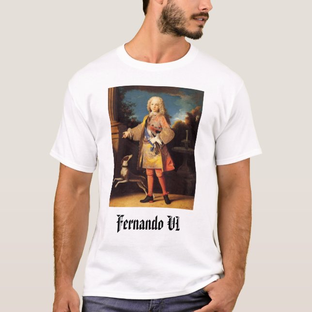 Camiseta Fernando VI, Fernando VI (Frente)