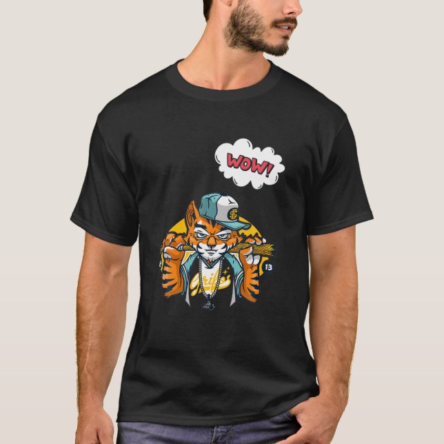 Camiseta Ferociente Tiger Roar Selvagem (Frente)
