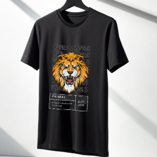 Camiseta Ferocious Lion Primal Instinct T-Shirt – Savage 
