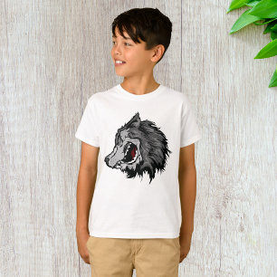 Camiseta Feroz Wolf Head Bold Wild Animal