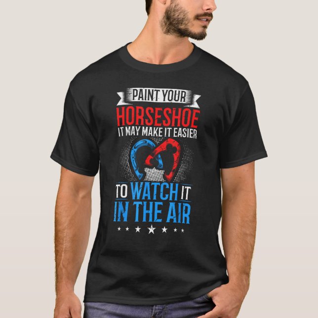Camiseta Ferrador Cores Americanas Ferrageamento de Cavalos (Frente)
