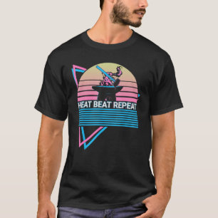 Camiseta Ferrador Divertido Forjamento Forja Retro Calor Se