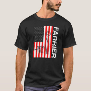 Camiseta Ferrador Ferradura Aparar Cascos de Cavalos
