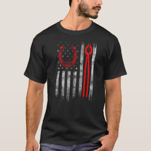 Camiseta Ferrador Ferradura Aparar Cascos de Cavalos