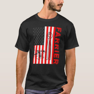 Camiseta Ferrador Ferradura Aparar Cascos de Cavalos 12