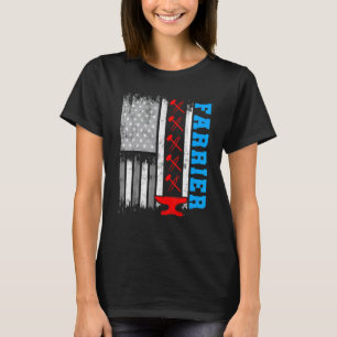 Camiseta Ferrador Ferradura Aparar Cascos de Cavalos 15