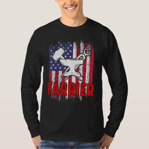 Camiseta Ferrador Ferradura Aparar Cascos de Cavalos 64