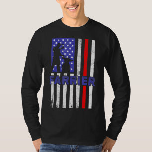 Camiseta Ferrador Ferradura Aparar Cascos de Cavalos Ferrar