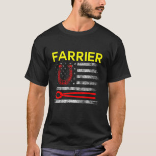 Camiseta Ferrador Ferradura Recorte de Cascos de Cavalos 84