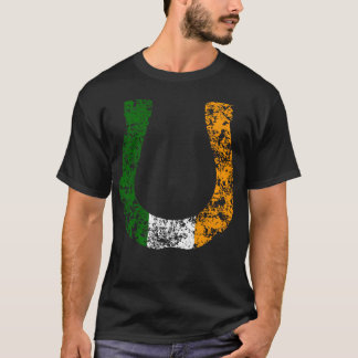 Camiseta ferradura de cavalo irlandesa sortuda