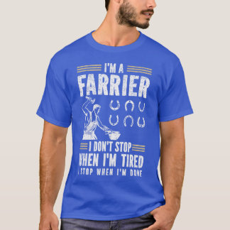 Camiseta Ferradura do Cavalo I Don_t Stop When I_m Tir