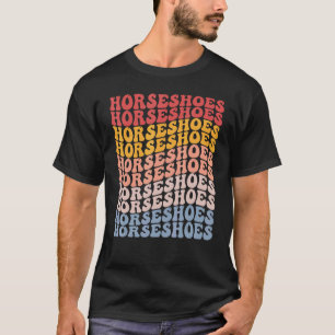 Camiseta Ferraduras Groovy Esportes Retrô