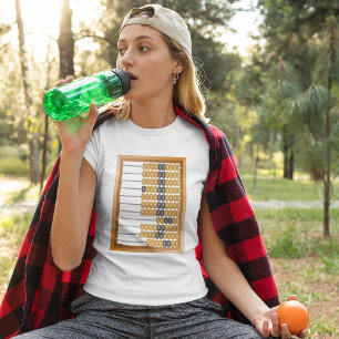 Camiseta Ferramenta de Contagem Clássica Vintage Wooden Aba