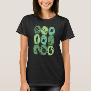 Camiseta Ferramenta de Jardim Jardineiro Vintage Jardinagem
