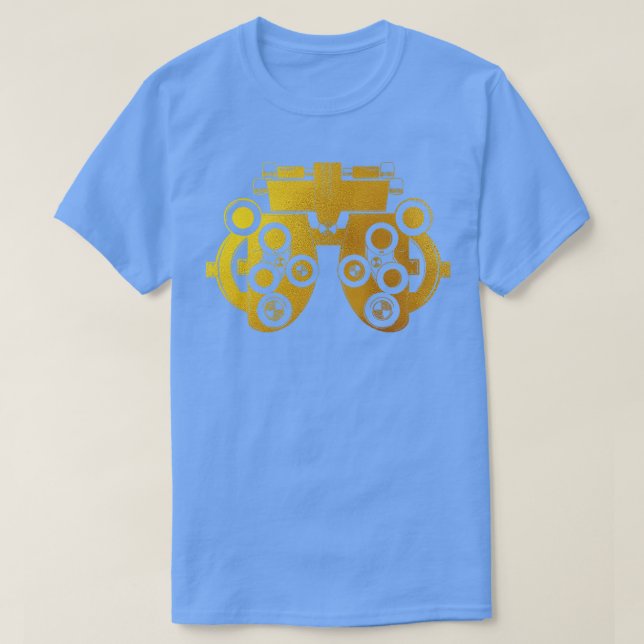 Camiseta Ferramenta de optometria 4 (Frente do Design)