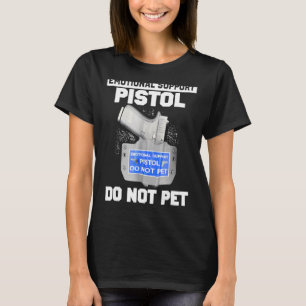 Camiseta Ferramenta de suporte emocional Não Pet Roupa