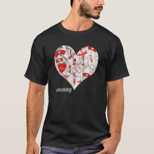 Camiseta Ferramenta Enfermeiro Lifesavers Enfermando Coraçõ