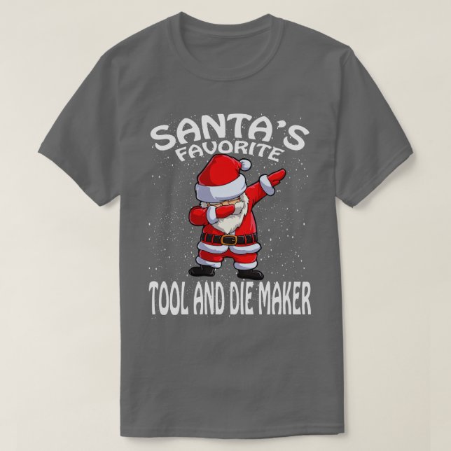 Camiseta Ferramenta Favorita Santas E Natal Do Morrer Maker (Frente do Design)
