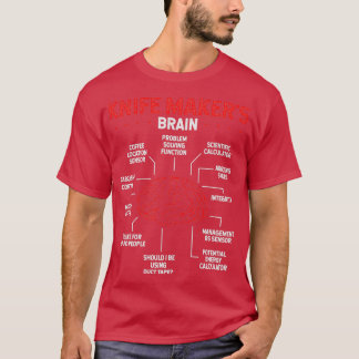 Camiseta Ferramenta Knifemaking Bladesmith Knife Maker Brai