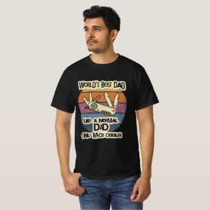 Camiseta Ferramenta Multi Vintage Melhor Pai do Mundo