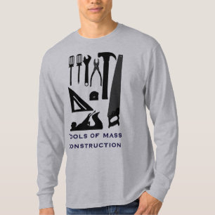 Camiseta "Ferramentas da construção maciça "
