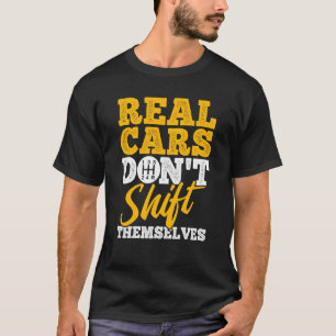 Camiseta Ferramentas de Carros Reais Não Mudam de Marcha So